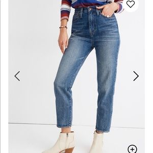 Madewell TALL Mom Jean